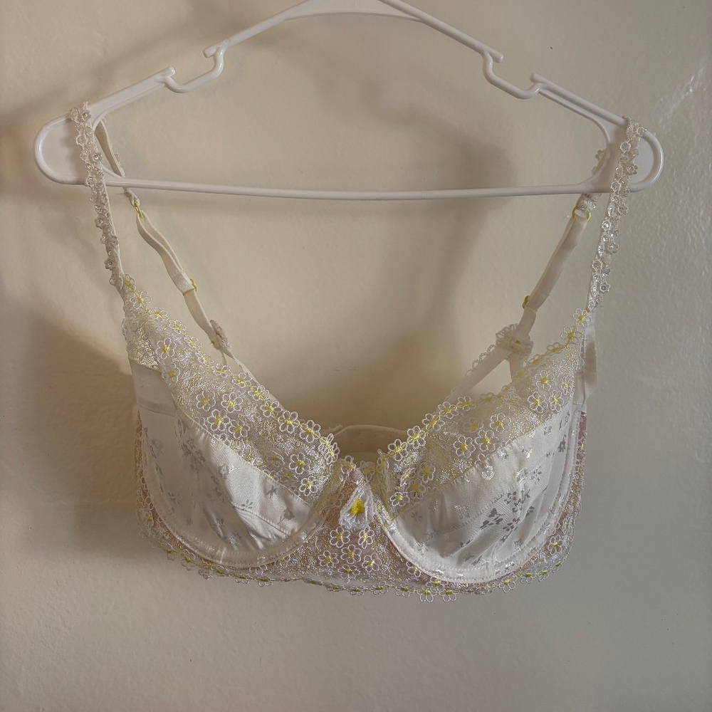 For Love and Lemons Daisy Underwire Bra 34D